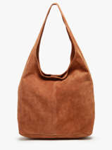 Schoudertas Milano Oranje velvet VE24062B